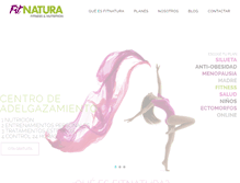 Tablet Screenshot of fitnatura.com